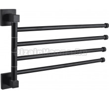 Полотенцедержатель D-lin 222 D255222 40 см, черный