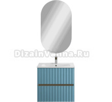 Мебель для ванной комнаты Art&Max Elegant 60 подвесная, ниагара