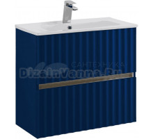 Тумба под раковину без столешницы Art&Max Elegant 60 подвесная, сапфир