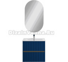 Мебель для ванной комнаты Art&Max Elegant 60 подвесная, сапфир