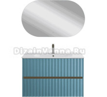 Мебель для ванной комнаты Art&Max Elegant 90 подвесная, ниагара