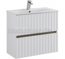 Тумба под раковину без столешницы Art&Max Elegant 60 подвесная, белая матовая