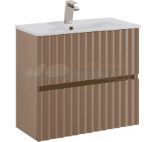 Тумба под раковину без столешницы Art&Max Elegant 60 подвесная, капучино матовая