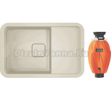 Комплект Мойка Omoikiri Tasogare 78 пастила + Измельчитель Nagare 750