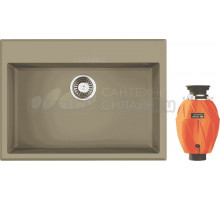 Комплект Мойка Omoikiri Tedori 68 шампань + Измельчитель Nagare 750