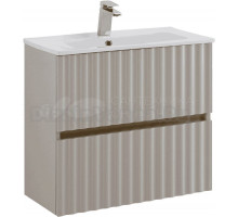Тумба под раковину без столешницы Art&Max Elegant 60 подвесная, светло-серая