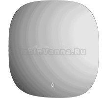 Зеркало Defesto Opti DF 2848S 50x50, с нейтральной подсветкой, сенсорный выключатель