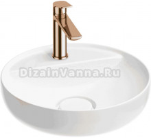 Комплект Wellsee Chalice Perfection 201000694 глянцевый белый, розовое золото, 2 в 1