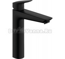 Смеситель для раковины Hansgrohe Logis 71090670 матовый черный