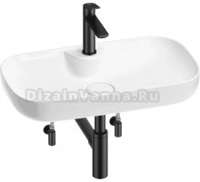 Комплект Wellsee Croquis 2.0 201004082 глянцевый белый, матовый черный, 5 в 1