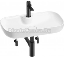 Комплект Wellsee Croquis 2.0 201004087 глянцевый белый, матовый черный, 5 в 1