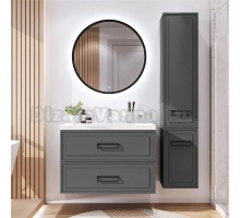 Мебель для ванной комнаты Itana Pino 90 подвесная, графит