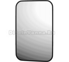 Зеркало Defesto Aura DF 2962 40x60, с нейтральной подсветкой, без выключателя, черное