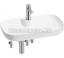 Комплект Wellsee Croquis 2.0 201004096 глянцевый белый, хром, 5 в 1