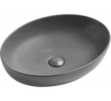 Накладная раковина EvaGold A433CDGRM матовая серая