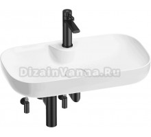 Комплект Wellsee Croquis 2.0 201004097 глянцевый белый, матовый черный, 5 в 1