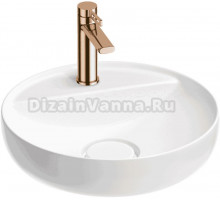 Комплект Wellsee Chalice Perfection 201000699 глянцевый белый, розовое золото, 2 в 1