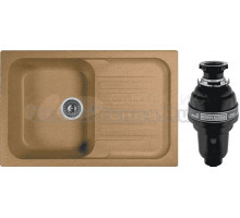 Комплект Мойка Dr. Gans Adel 780 терракот + Измельчитель Bone Crusher BC 1000-AS