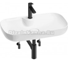 Комплект Wellsee Croquis 2.0 201004132 глянцевый белый, матовый черный, 5 в 1