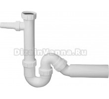 Сифон для раковины McAlpine MRSK4 с отводом