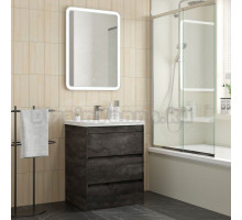 Мебель для ванной комнаты Art&Max Family-M 60 напольная, iron stone