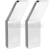Крючок Lemark Smooth line 9711001 хром, 2 шт