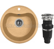 Комплект Мойка Dr. Gans Dora терракот + Измельчитель Bone Crusher BC 610-AS