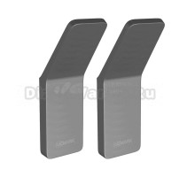 Крючок Lemark Smooth line 9716003 графит, 2 шт