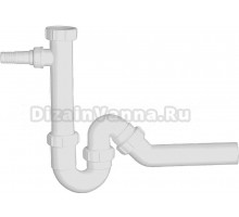 Сифон для раковины McAlpine MRSK6 с отводом