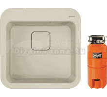 Комплект Мойка Omoikiri Tasogare 51 пастила + Измельчитель Nagare slim 1250