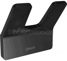 Крючок Lemark Smooth line 9712005 матовый черный