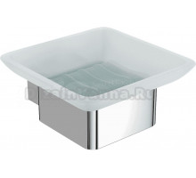 Мыльница Lemark Smooth line 9741016 хром