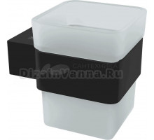 Стакан Lemark Smooth line 9732014 матовый черный