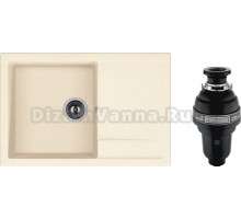 Комплект Мойка Dr. Gans Tekno 760 белый + Измельчитель Bone Crusher BC 1000-AS
