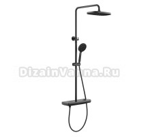 Душевая стойка STWORKI Стокгольм FT13662-BD черная матовая