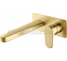 Смеситель для раковины Boheme Spectre 455-MG С ВНУТРЕННЕЙ ЧАСТЬЮ, matt gold