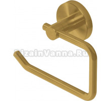 Держатель туалетной бумаги Cezares Relax PH1-BORO брашированное золото