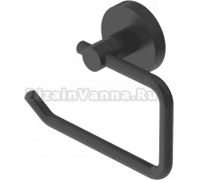 Держатель туалетной бумаги Cezares Relax PH1-NOP черный матовый