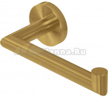 Держатель туалетной бумаги Cezares Relax PH2-BORO брашированное золото