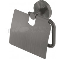 Держатель туалетной бумаги Cezares Relax PH-GM оружейная сталь