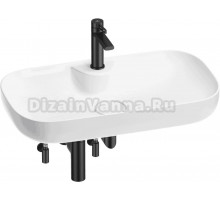 Комплект Wellsee Croquis 2.0 201004147 глянцевый белый, матовый черный, 5 в 1