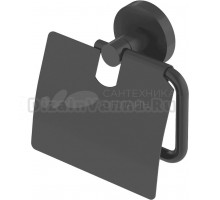 Держатель туалетной бумаги Cezares Relax PHV-NOP черный матовый