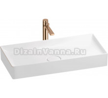 Комплект Wellsee Pure BY Wellsee 201000744 глянцевый белый, розовое золото, 2 в 1