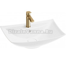 Комплект Wellsee Cerulean 201000798 глянцевый белый, золото, 2 в 1