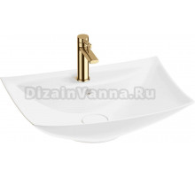 Комплект Wellsee Cerulean 201000803 глянцевый белый, золото, 2 в 1