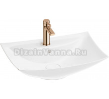 Комплект Wellsee Cerulean 201000804 глянцевый белый, розовое золото, 2 в 1