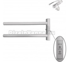 Полотенцесушитель электрический Маргроид Cook 1840-1049-9016R 19х40.5 R, белый матовый