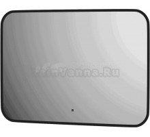 Зеркало Defesto Aura DF 2964RH 70x50, с нейтральной подсветкой, инфракрасный выключатель, черное