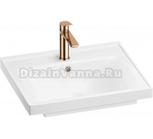 Комплект Wellsee FreeDom 201000829 глянцевый белый, розовое золото, 2 в 1