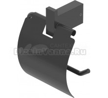 Держатель туалетной бумаги Cezares Slider PH-NOP черный матовый